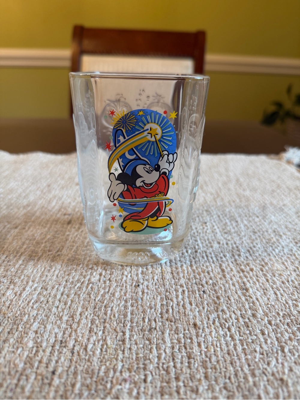 Disney/McDonald’s Vintage 2000 Celebration Wizard Mickey Glass